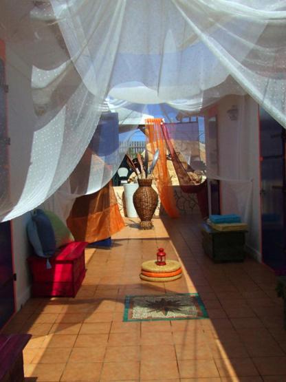 Blue Bab Couette-café